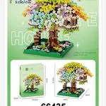 Zestaw klocków Kwiatowe Drzewo Kolorowe 66435
