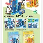Gra Dress Up Game 7Toys kolorowe pingwiny i ptaki