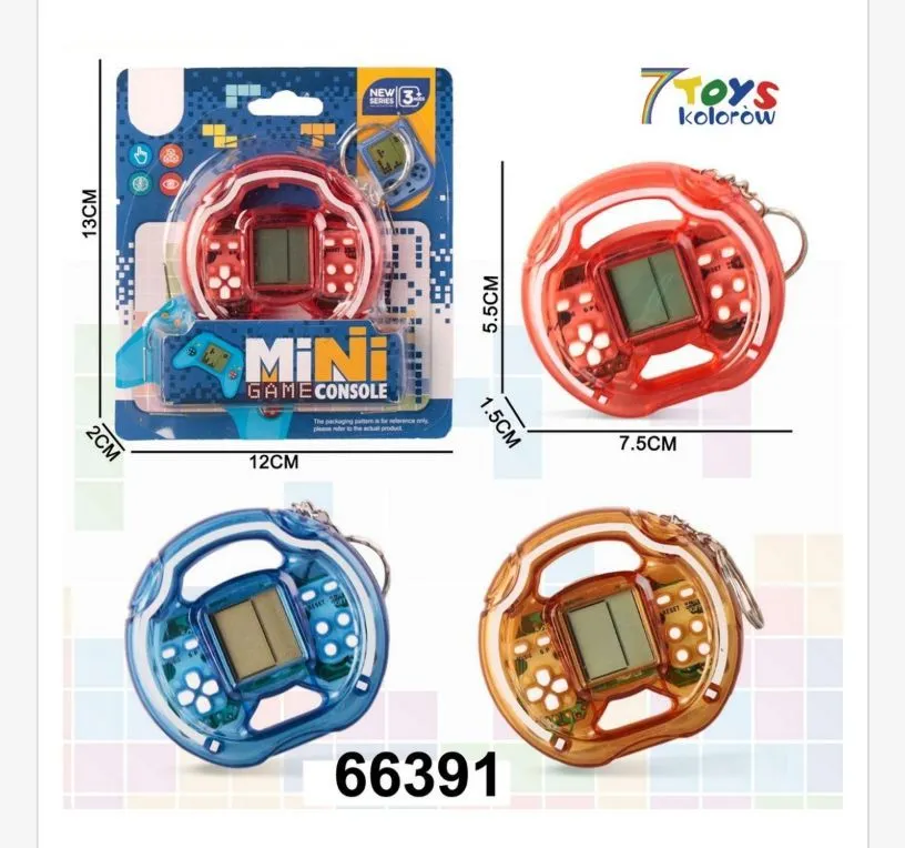 Mini Game Console Zabawka Elektroniczna 12cm