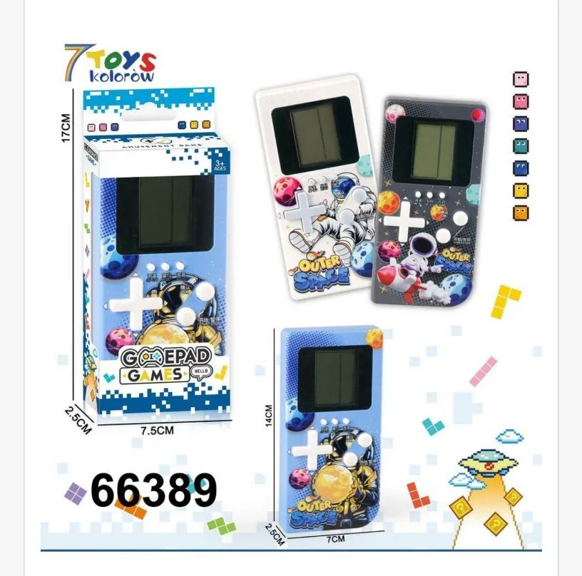 Mini konsola Gamepad do gier kosmicznych 7x2 cm