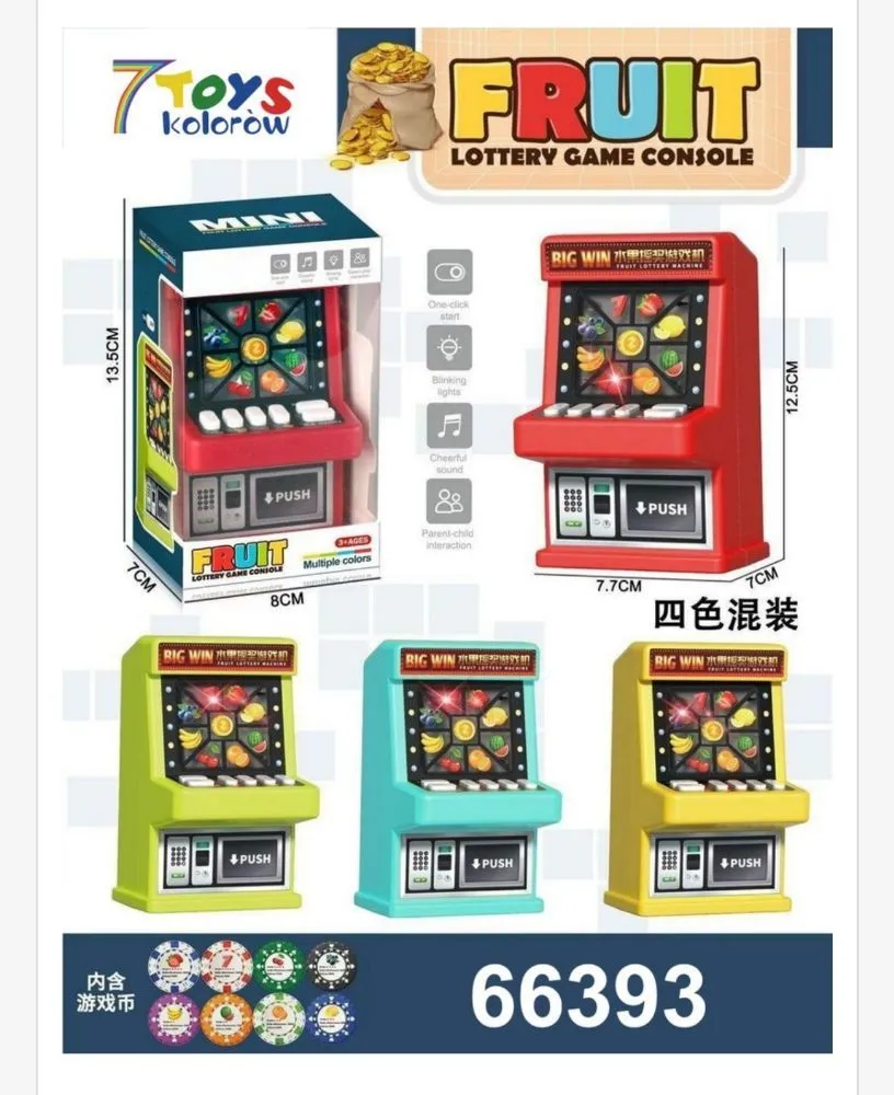 Konsola Fruit Lottery Game Mini - Zabawka