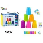 Zabawki Stacked Cup 7Toys - 8 kubeczków do układania