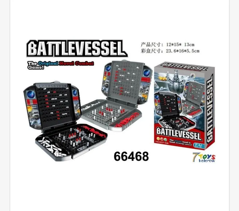 Battlevessel Game - oryginalna gra planszowa logiczna