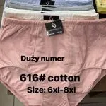 Majtki damskie bawełniane Size 6XL-8XL 616# Cotton
