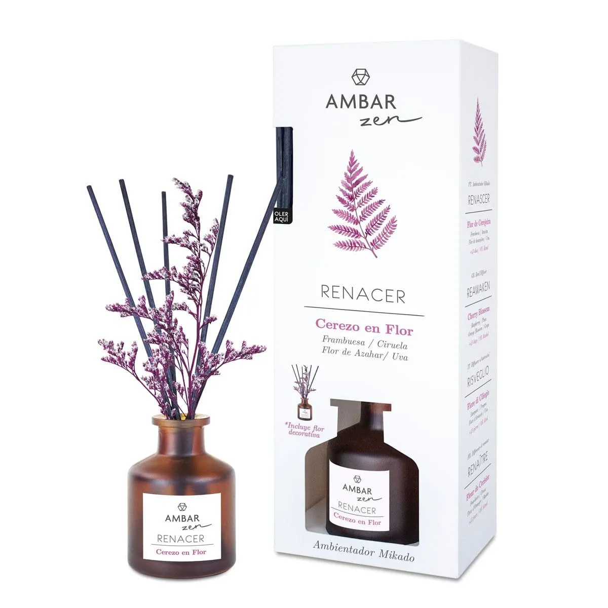 Dyfuzor zapachowy Ambar Renacer 40ml Cerezzo y Flor