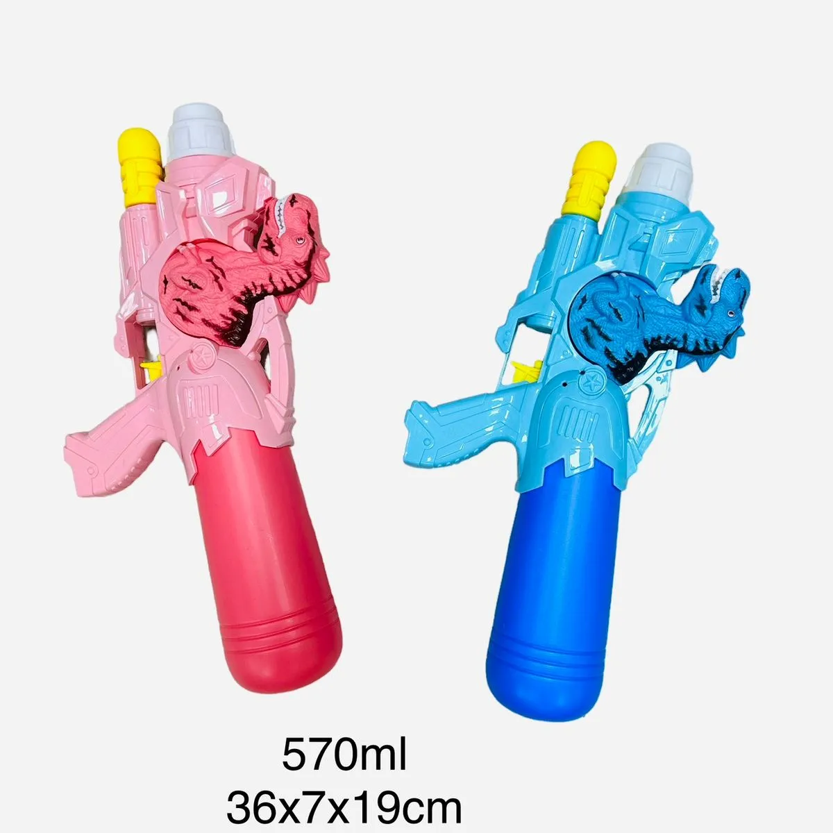Pistolety na wodę dinozaury 570ml 36,7x19cm