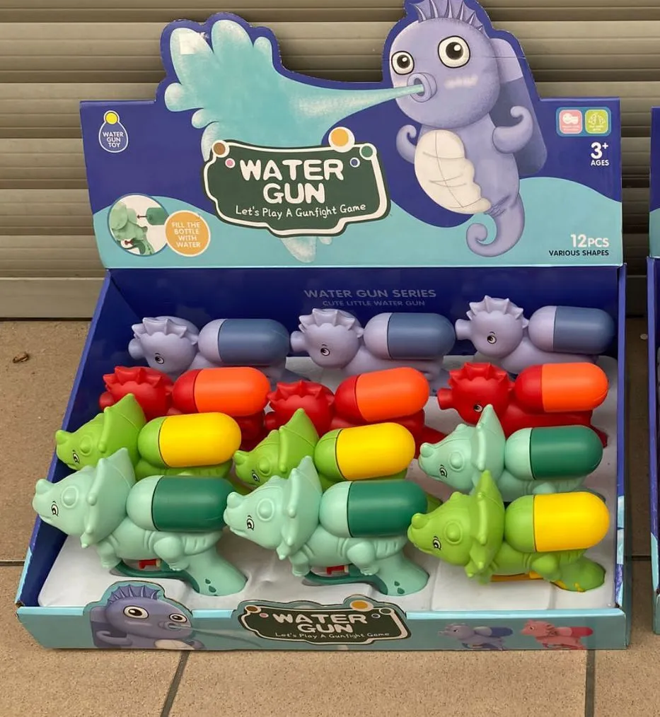 Pistolety na wodę Water Gun Series, 12 szt, 3+