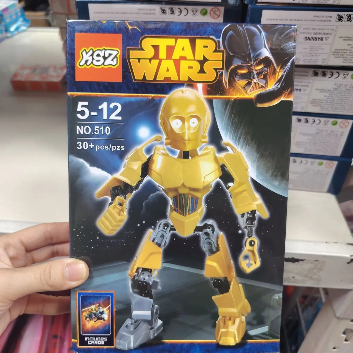 Klocki Star Wars C-3PO 30 elementów 5-12 lat