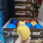 Gniotki Dino Egg Squeeze Toys, 12 szt