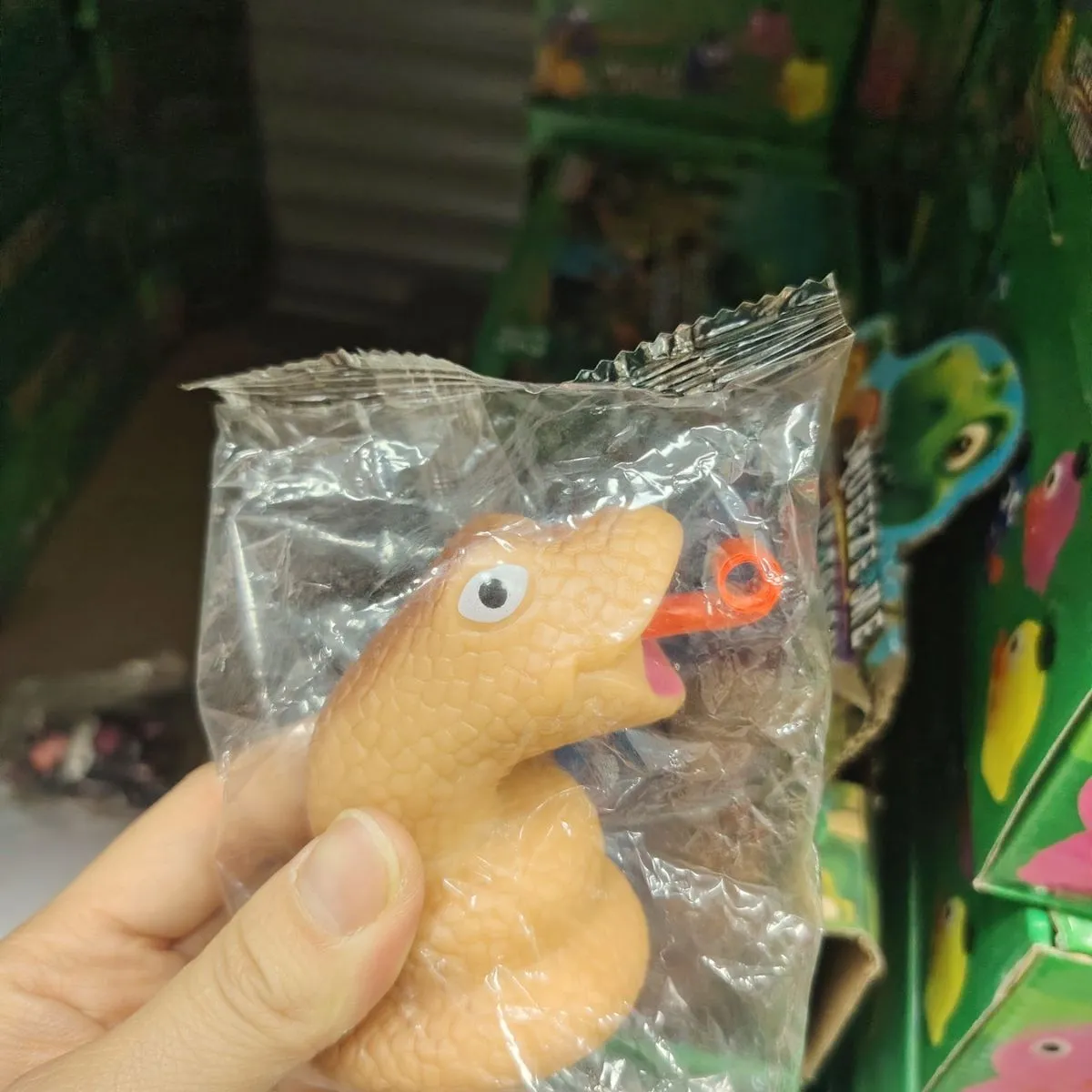 Gniotki Squeeze Toys Żółta Żmija Antystresowa