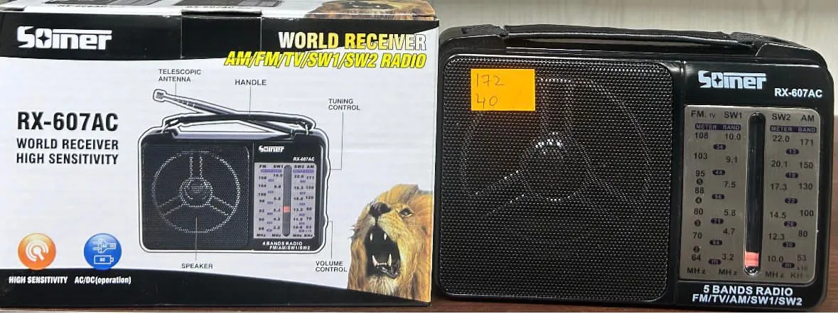 Radio przenośne RX-607AC World Receiver Sainer