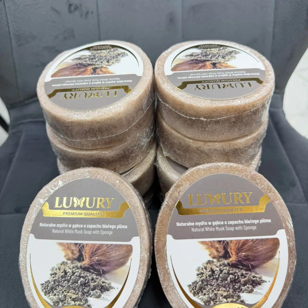 Naturalne Mydło w Gąbce LUXURY