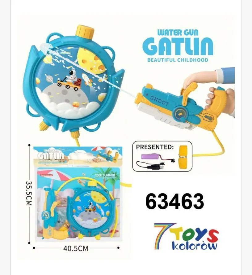 Pistolet na wodę Gatling Water Gun 40 cm