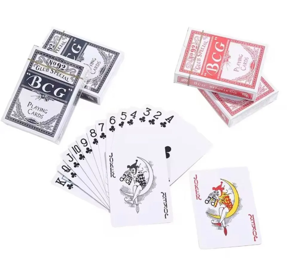 Zabawka Talia Kart Playing Cards BCG No. 92 Poker Size - 12 szt.