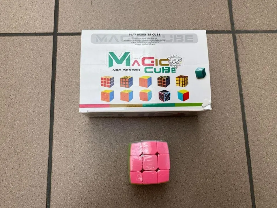 Zabawka Rubik Magic Cube Arc Design - Kostka Logiczna 12 szt.
