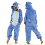 Strój Stitch 130/140cm Kigurumi Pajacyk Dziecięcy Pluszowy