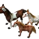Maskotka Koń Pluszowy 40cm Mix Wzorów - Zabawka Animal