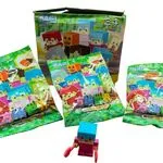 Saszetki Figurki Gumowe ZHE GAO Pixel World 24szt
