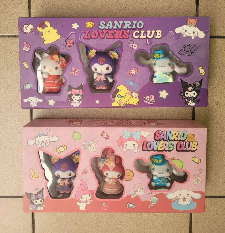 Figurki Sanrio Lovers Club 6 szt Mix Kolekcjonerski