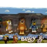 Zabawka Figurki Bluey - Zestaw 6 szt Rodzina i Przyjaciele