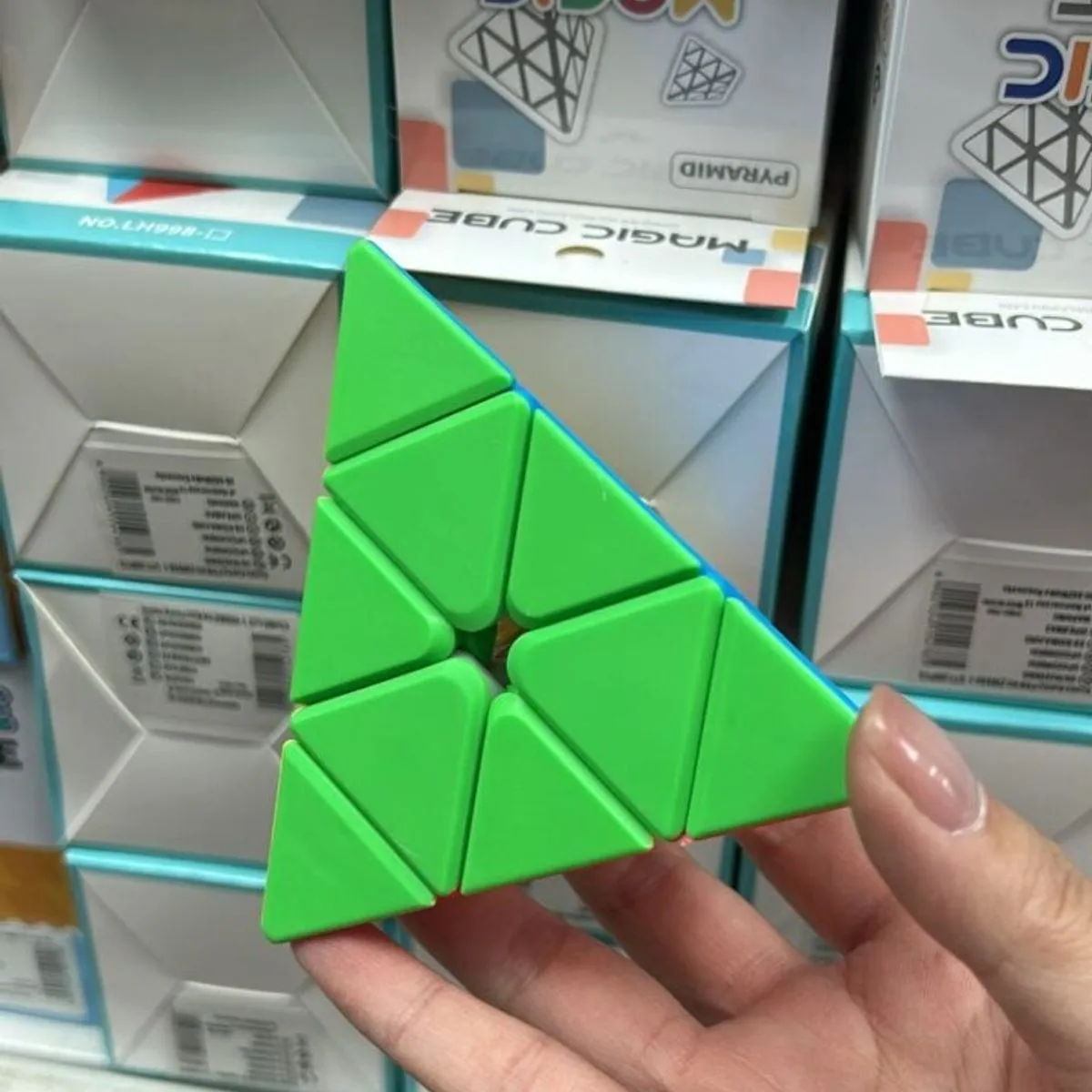 Zabawka Magic Cube Piramida Logiczna Układanka 12 szt.