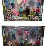 Figurki Minecraft Movie - Zestaw Postaci i Mobów (6 szt/paczka)