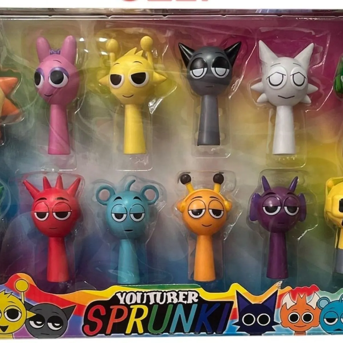 Figurki Sprunki Zestaw Kolekcjonerski 12 szt. Youtuber Sprunki