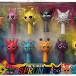 Figurki Sprunki Zestaw Kolekcjonerski 12 szt. Youtuber Sprunki