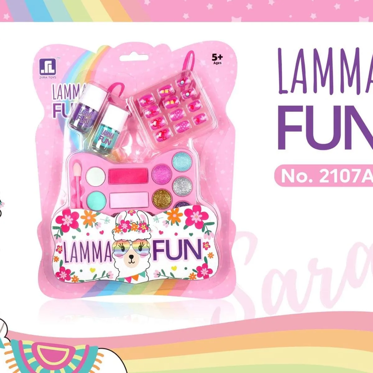 Zestaw Kosmetyczny Lamma Fun Zyra Toys 5+ No. 2107A