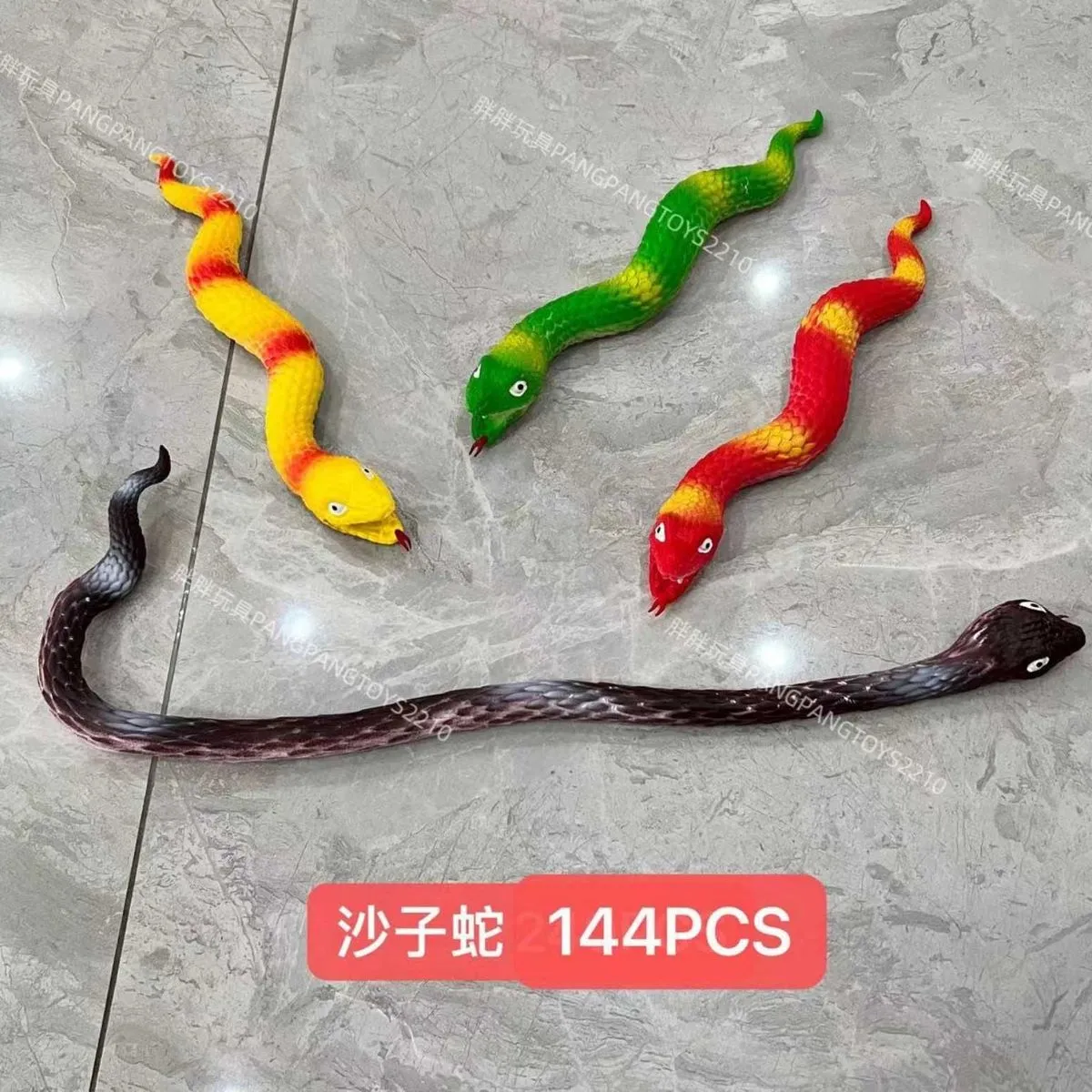 Zabawki Venting Toys Snake - Elastyczny Wąż Antystresowy 12szt