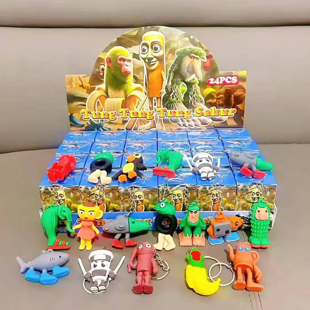 Blind Box Brainroot - Brelok Figurka Niespodzianka, 24 szt.