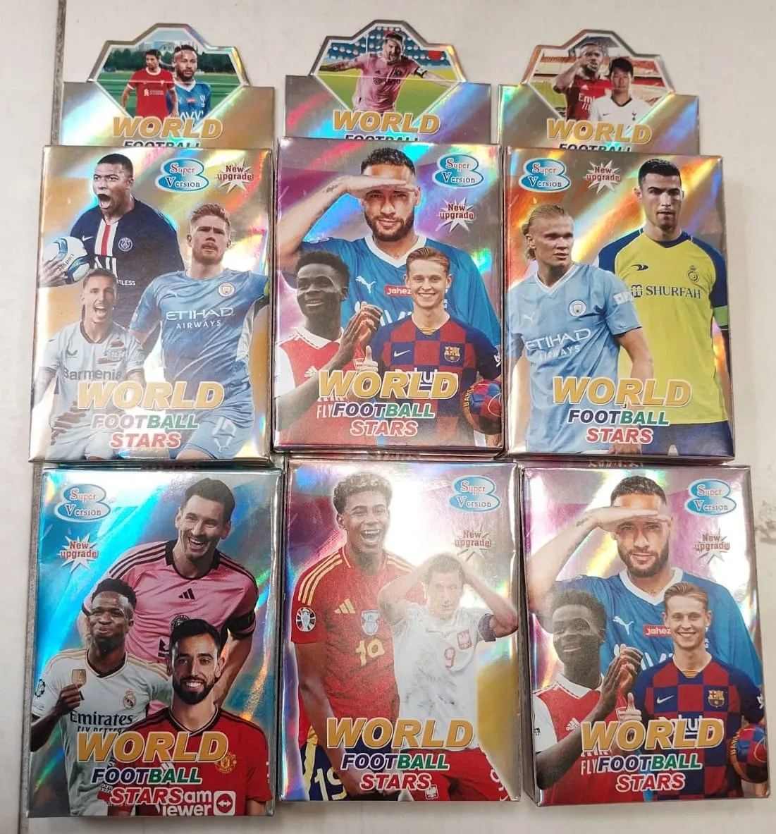 Karty Piłka World Football Stars - Kolekcjonerskie 12 szt.