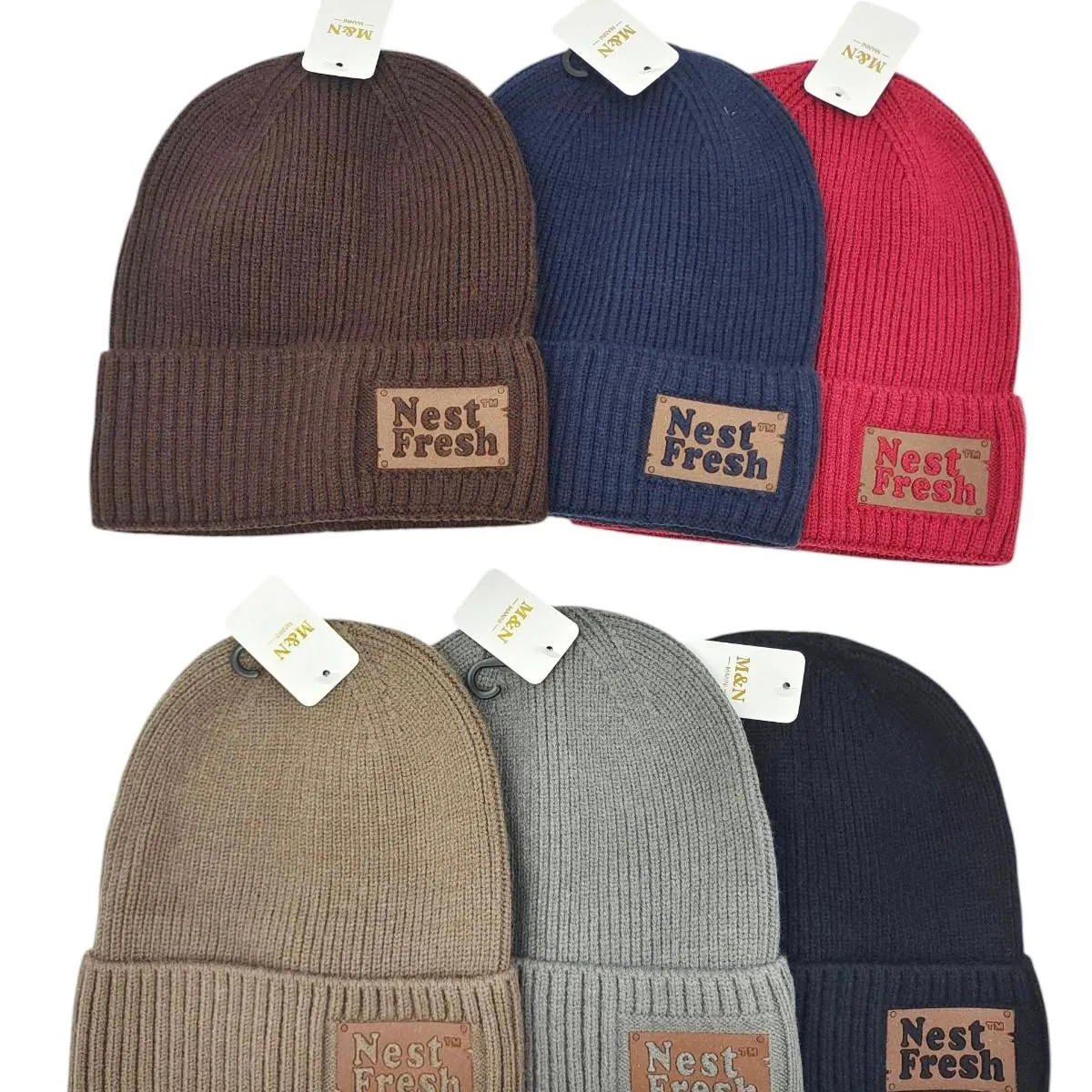 Czapki męskie beanie Nest Fresh 6 kolorów