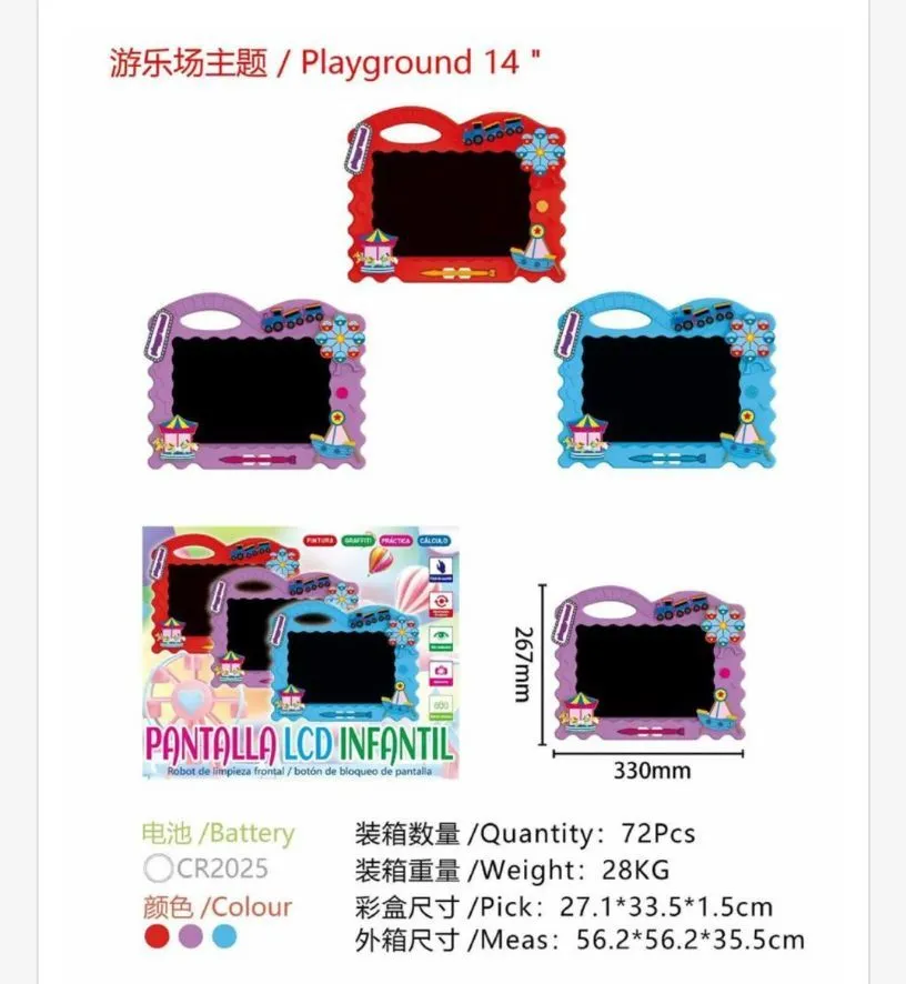 Tablica LCD do Rysowania 8.5 cali kolorowa