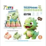 Zabawka Telefon Dinozaur 7Toys Kolorow, 12cm