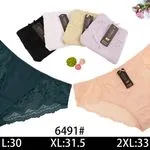 Majtki damskie koronkowe L-2XL model 6491#