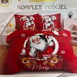 Komplet Pościel 200/220 3cz Milano Nu Świąteczny