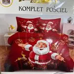 Komplet Pościeli Milano 200/220 3cz Święty Mikołaj