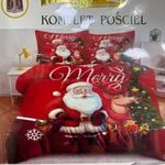 Komplet Pościel Milano 200/220 3cz Święta Merry Christmas