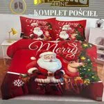 Komplet Pościeli Milano 160/200 Święty Mikołaj