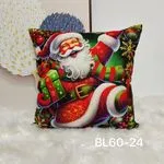 Poszewki 40/40 cm z motywem Świętego Mikołaja BLG60-24