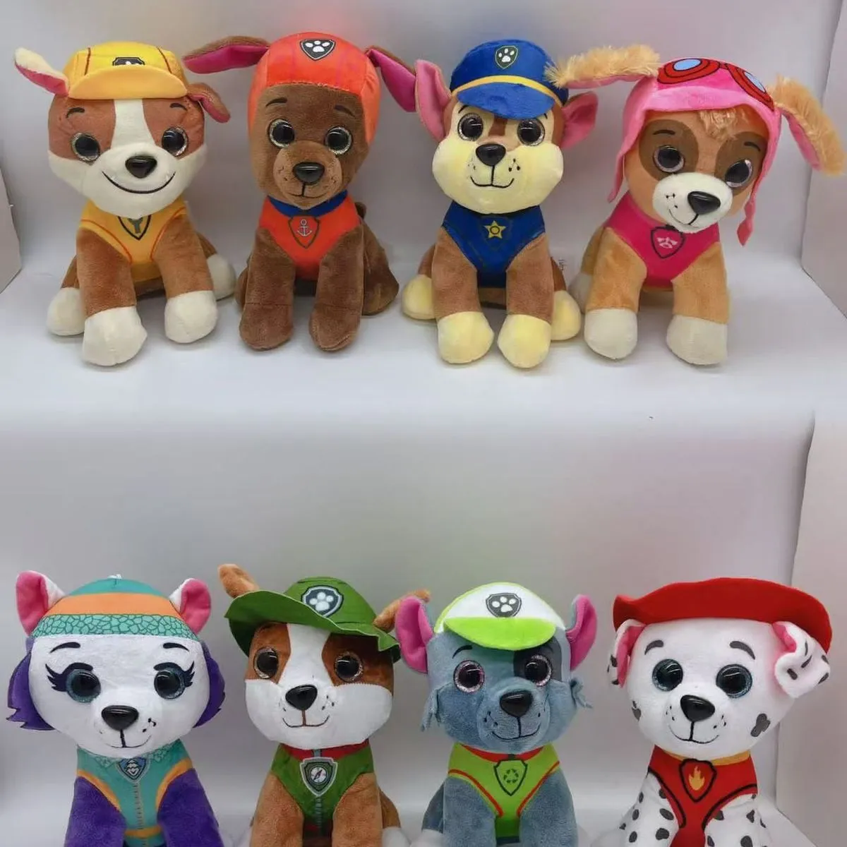 Maskotki Pluszowe Paw Patrol 23cm Zestaw 10 szt