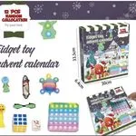 Kalendarz Adwentowy Fidget Toys 12 PCS