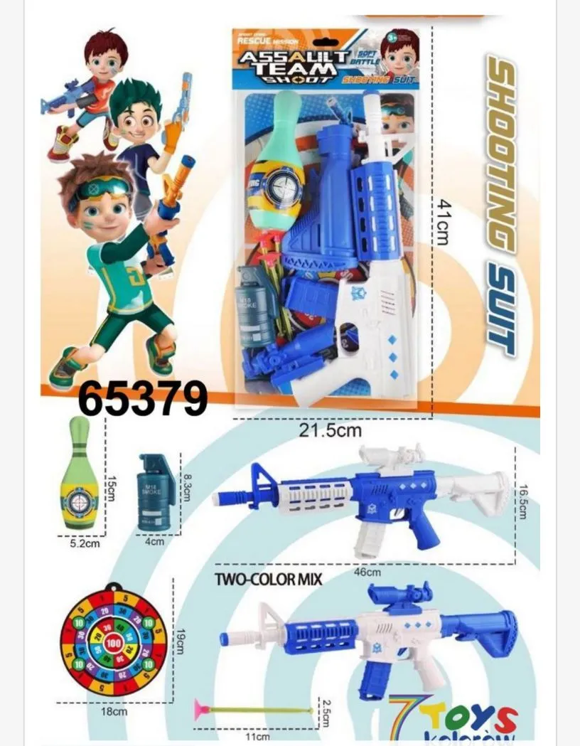 Zabawkowy zestaw Shooting Suit Assault Team 21,5 cm