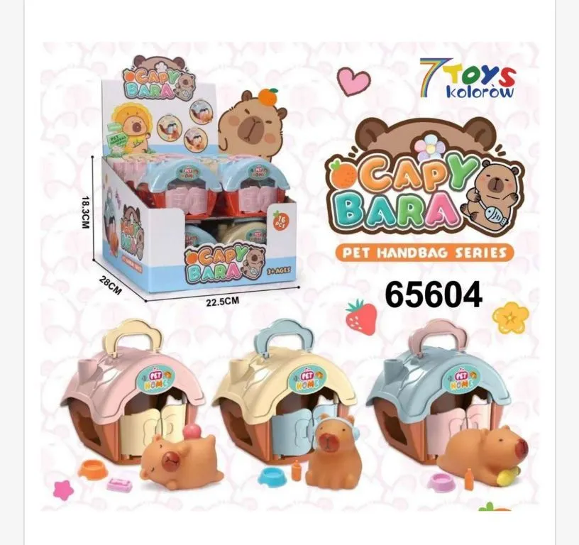 Zabawki Pet Handbag Series Kapibara 22cm