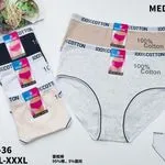 Majtki damskie MEDOO 100% bawełna XL-XXL-XXXL 6 szt
