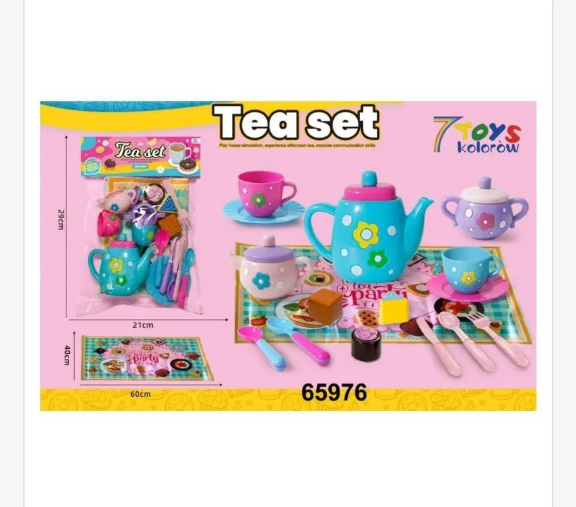 Zabawkowy Zestaw do Herbatki Tea Set 65976
