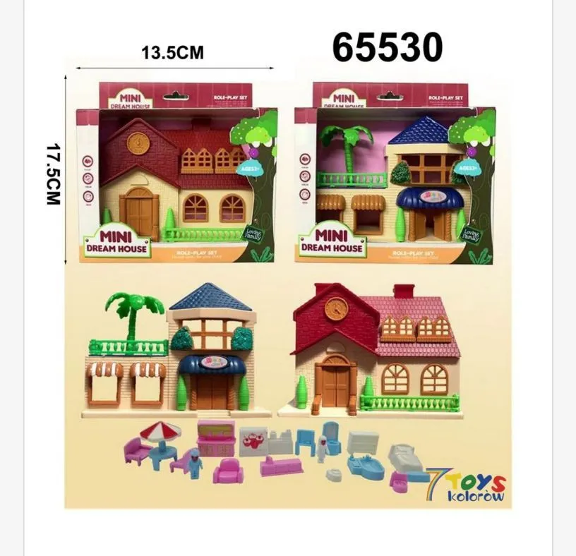 Mini Dream House Play Set 13.5cm 65530
