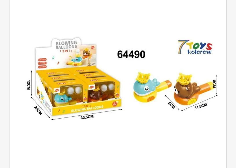 Zabawki dmuchane balony 2w1 11,5cm 64490