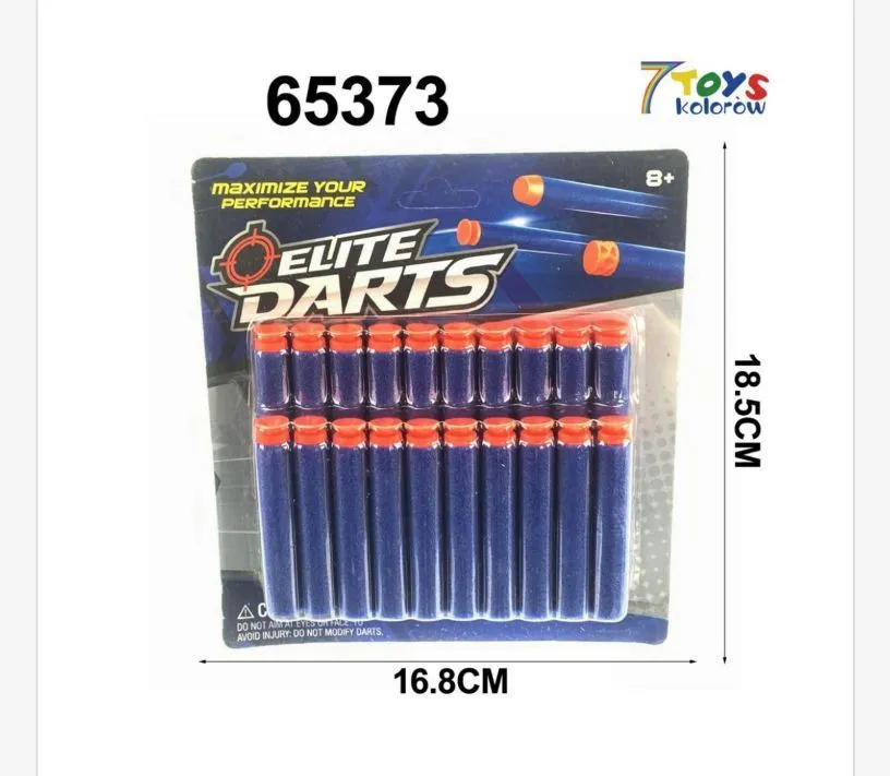 Zestaw Strzałek Piankowych Elite Darts 12 szt